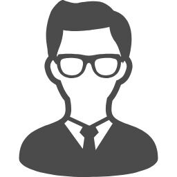 眼鏡男性アイコン
